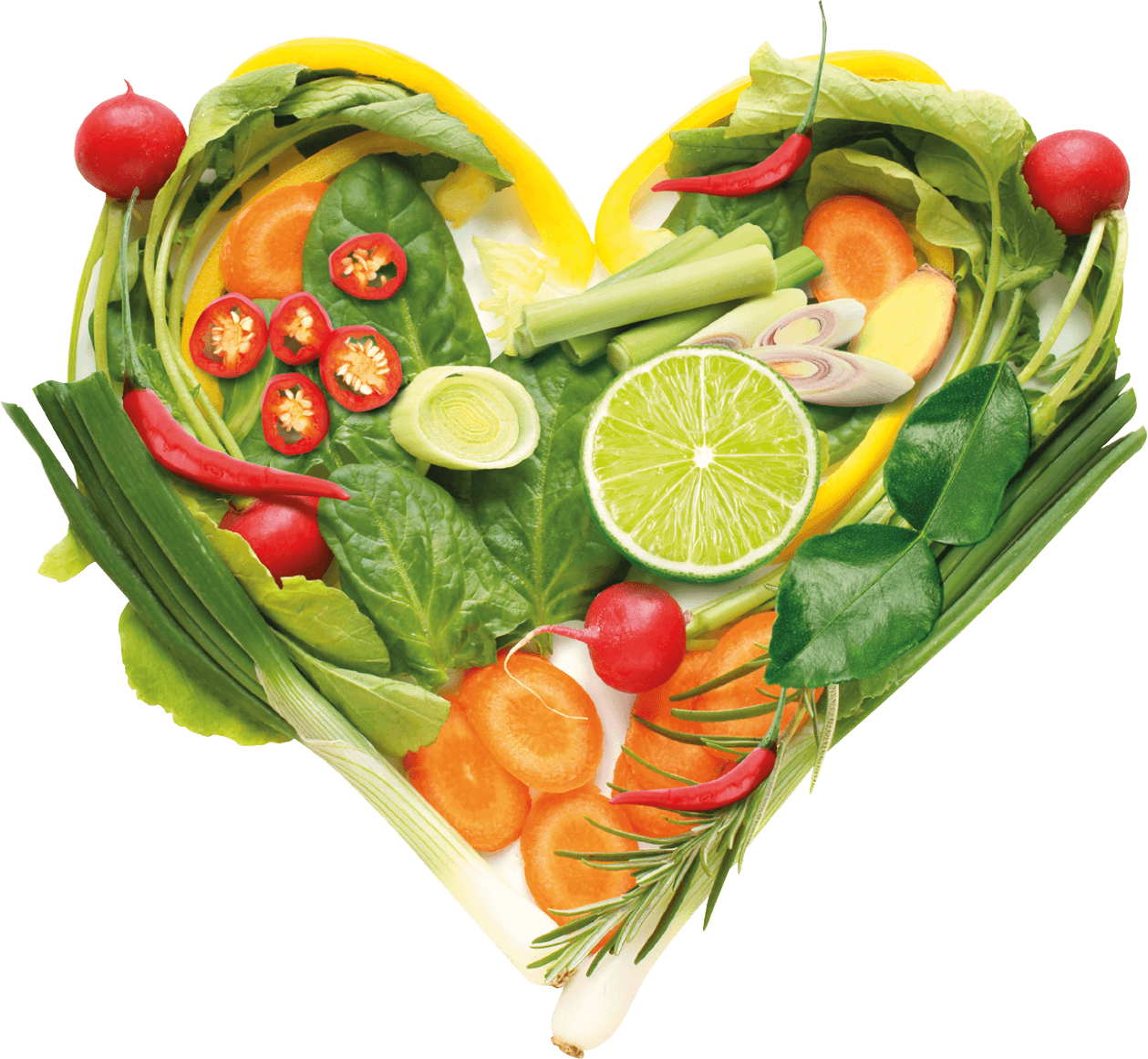 A heart for vegetables